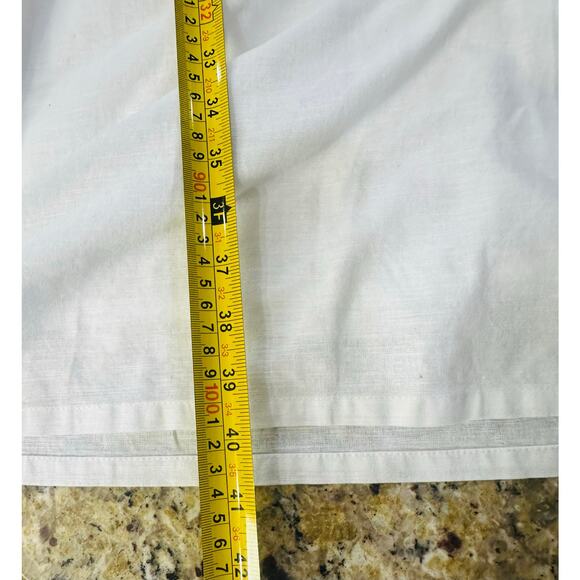 Petal and Pup Size Medium Off Shoulder Long Sleeve White Midi Dress Bridal - Picture 9 of 16